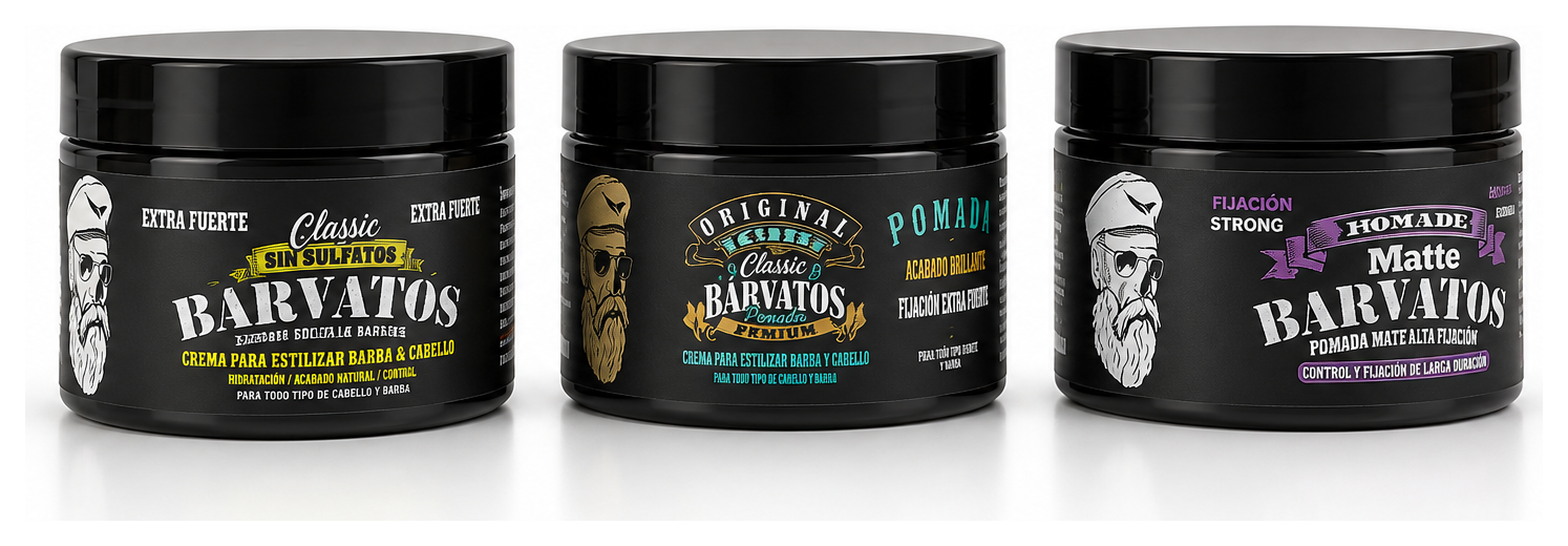 Pomadas Barvatos
