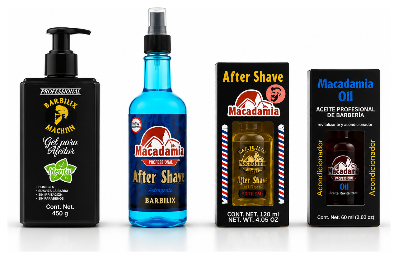 Gel de afeitar y after shave Macadamia
