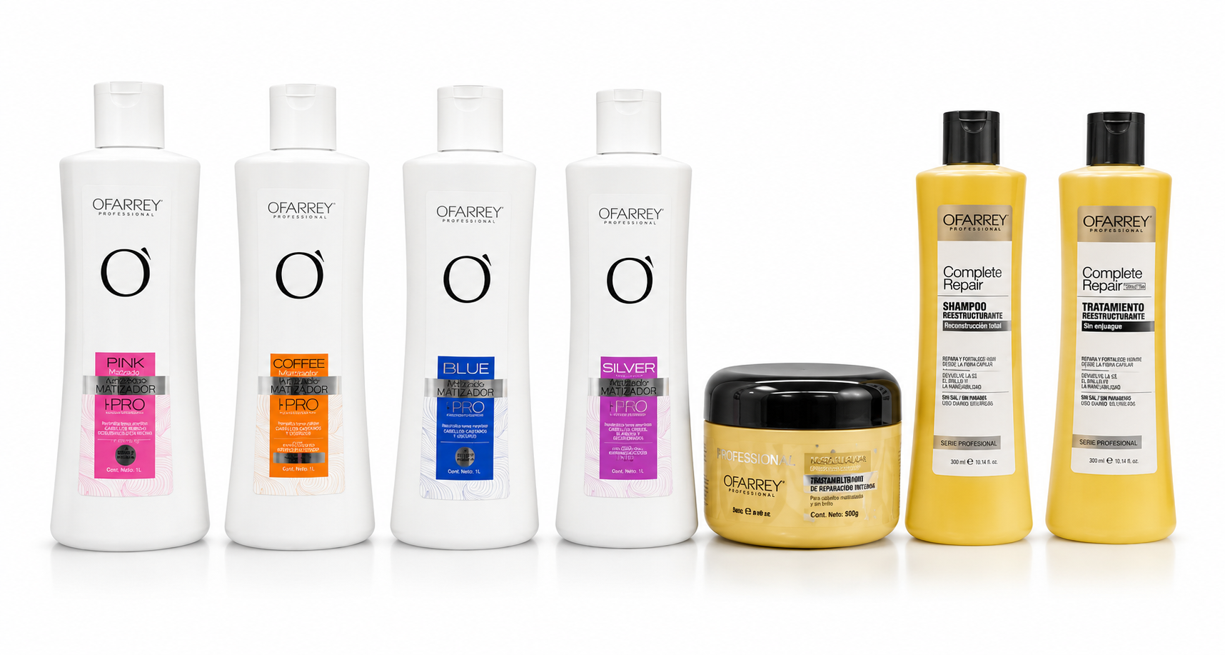 Ofarrey matizadores y Complete Repair